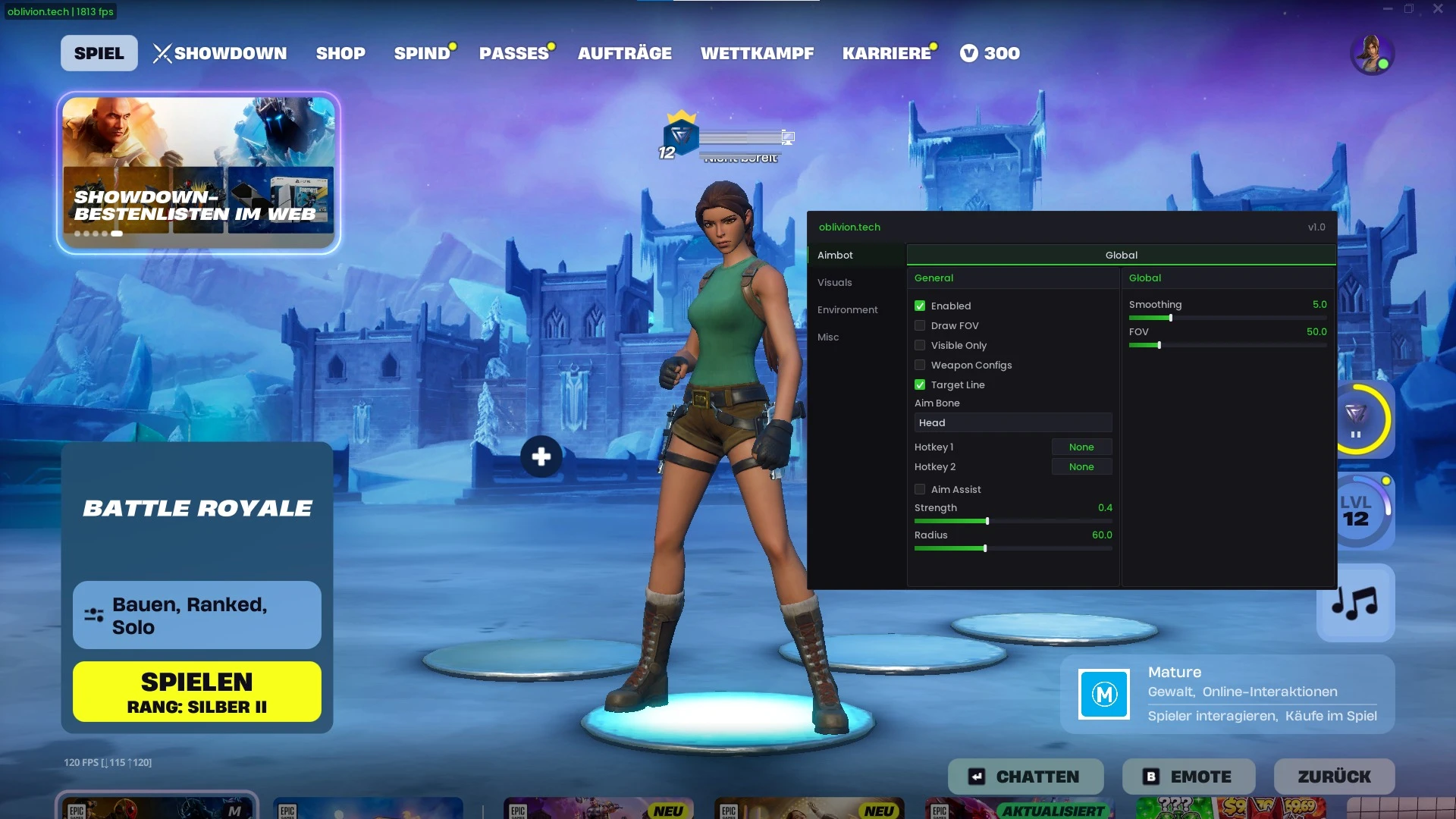 Oblivion Fortnite Public