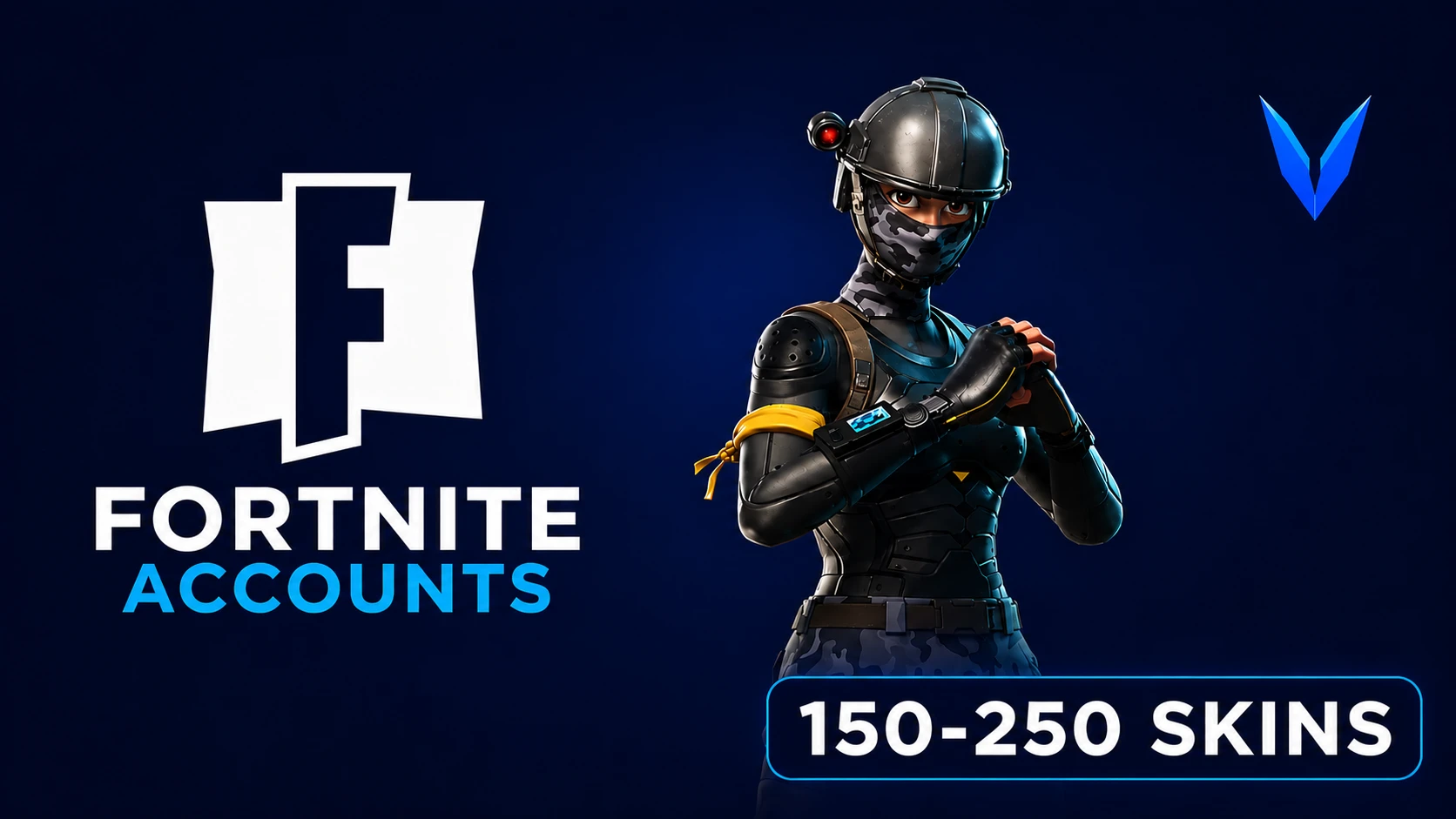 150-250 Skins [ OG Outfits Included ] Fortnite Accounts